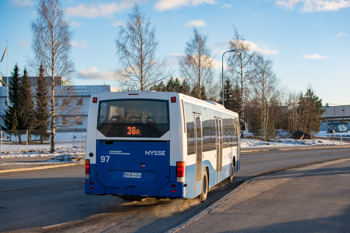 Финляндия, Volvo 8700LE № 97