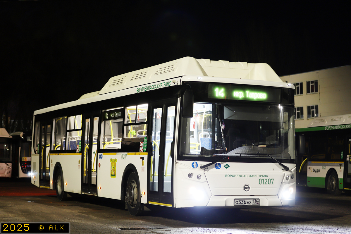 Воронежская область, ЛиАЗ-5292.67 (CNG) № 01207