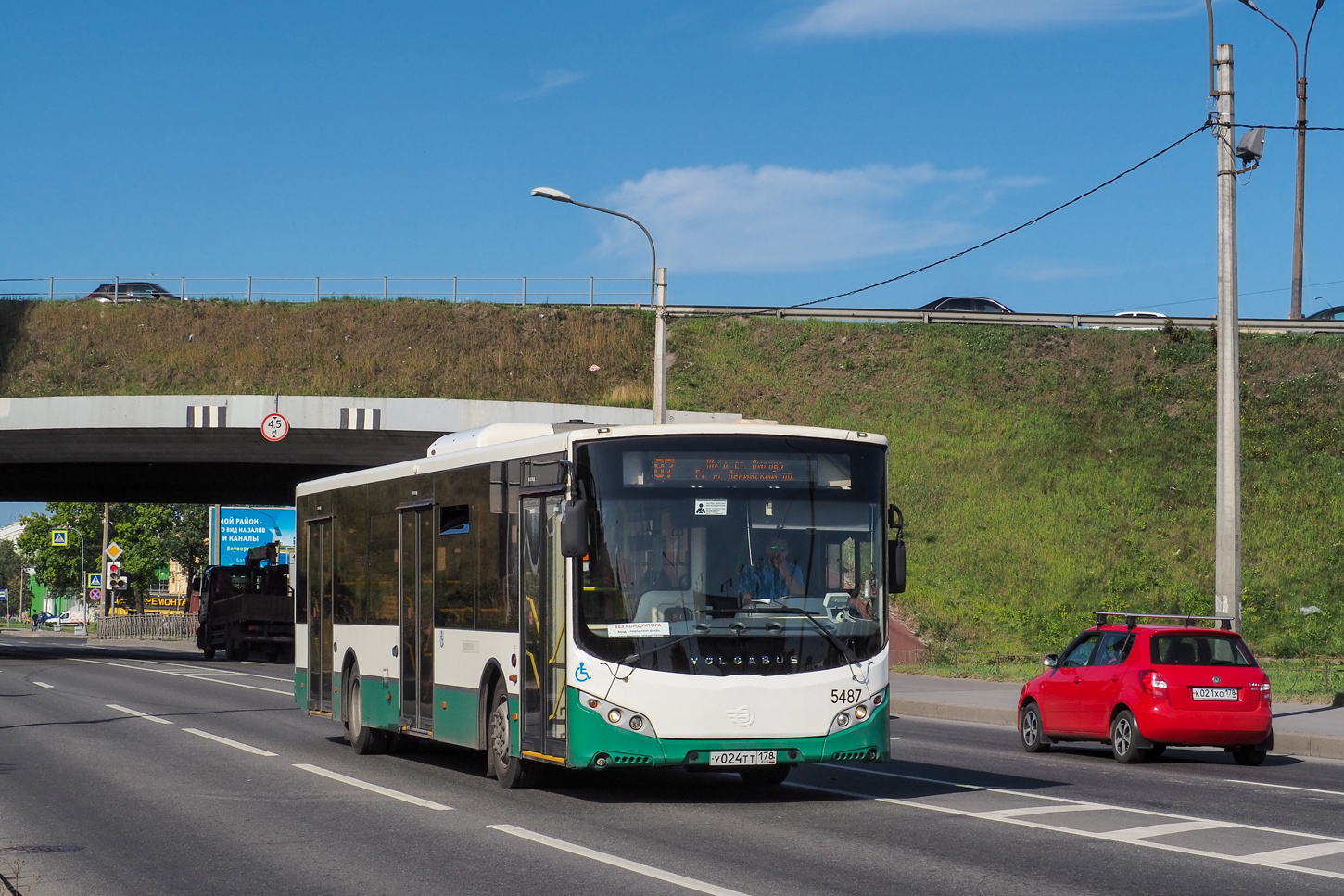Санкт-Петербург, Volgabus-5270.00 № 5487 Санкт-Петербург, Volgabus-5270.00 № 5487