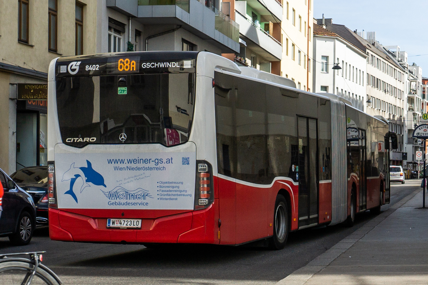 Австрия, Mercedes-Benz Citaro C2 G № 8402