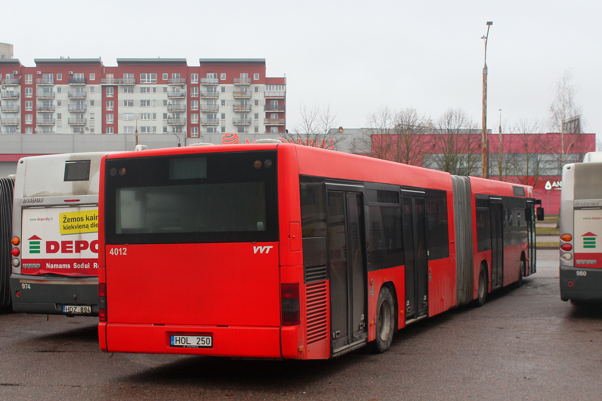 Литва, MAN A23 NG313 № 4012