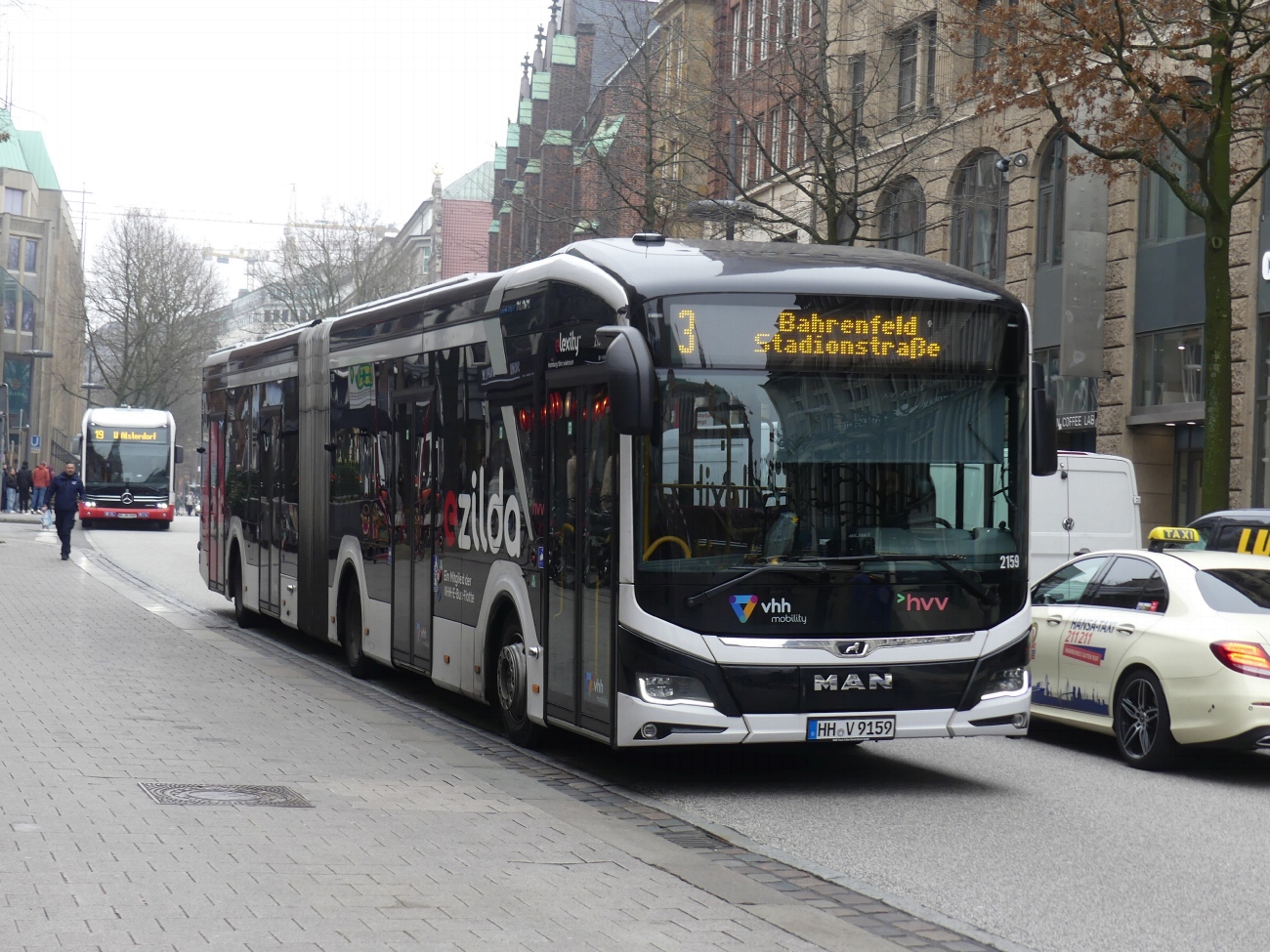 Гамбург, MAN 18C Lion's City 18 E NG734 № 2159