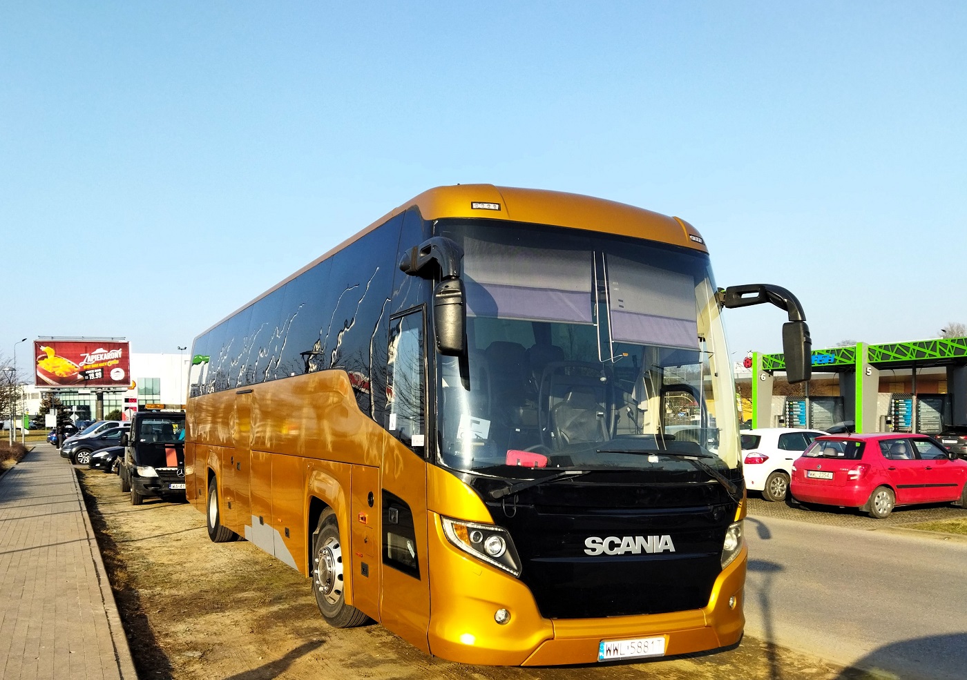 Польша, Scania Touring HD 12.0 № WWL 5881T