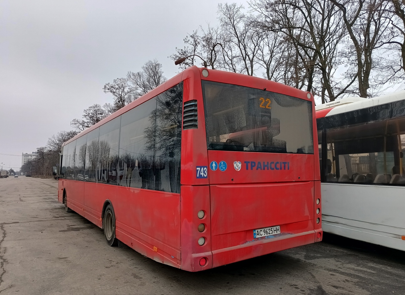 Киевская область, VDL Berkhof Ambassador 200 № 743 Киевская область, VDL Berkhof Ambassador 200 № 743