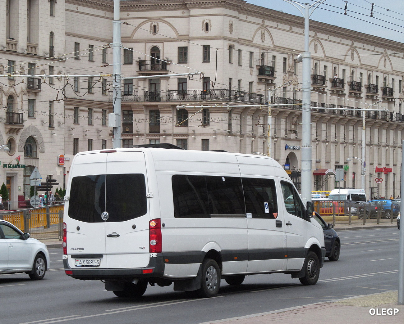 Минская область, Volkswagen Crafter (Луидор) № АХ 6891-5