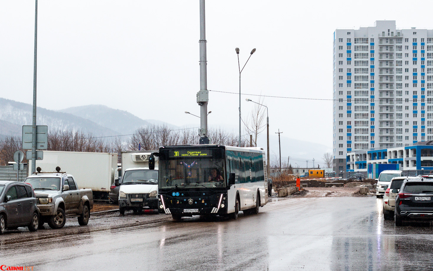 Красноярский край, ЛиАЗ-5292.65 № Н 877 РУ 124