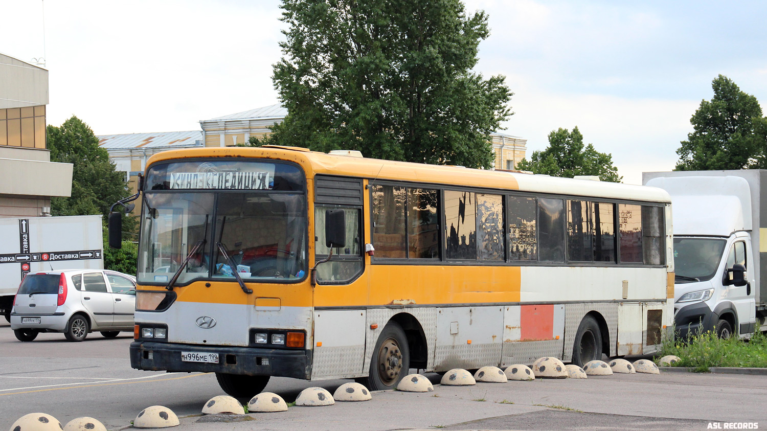 Москва, Hyundai AeroCity № Н 996 МЕ 199