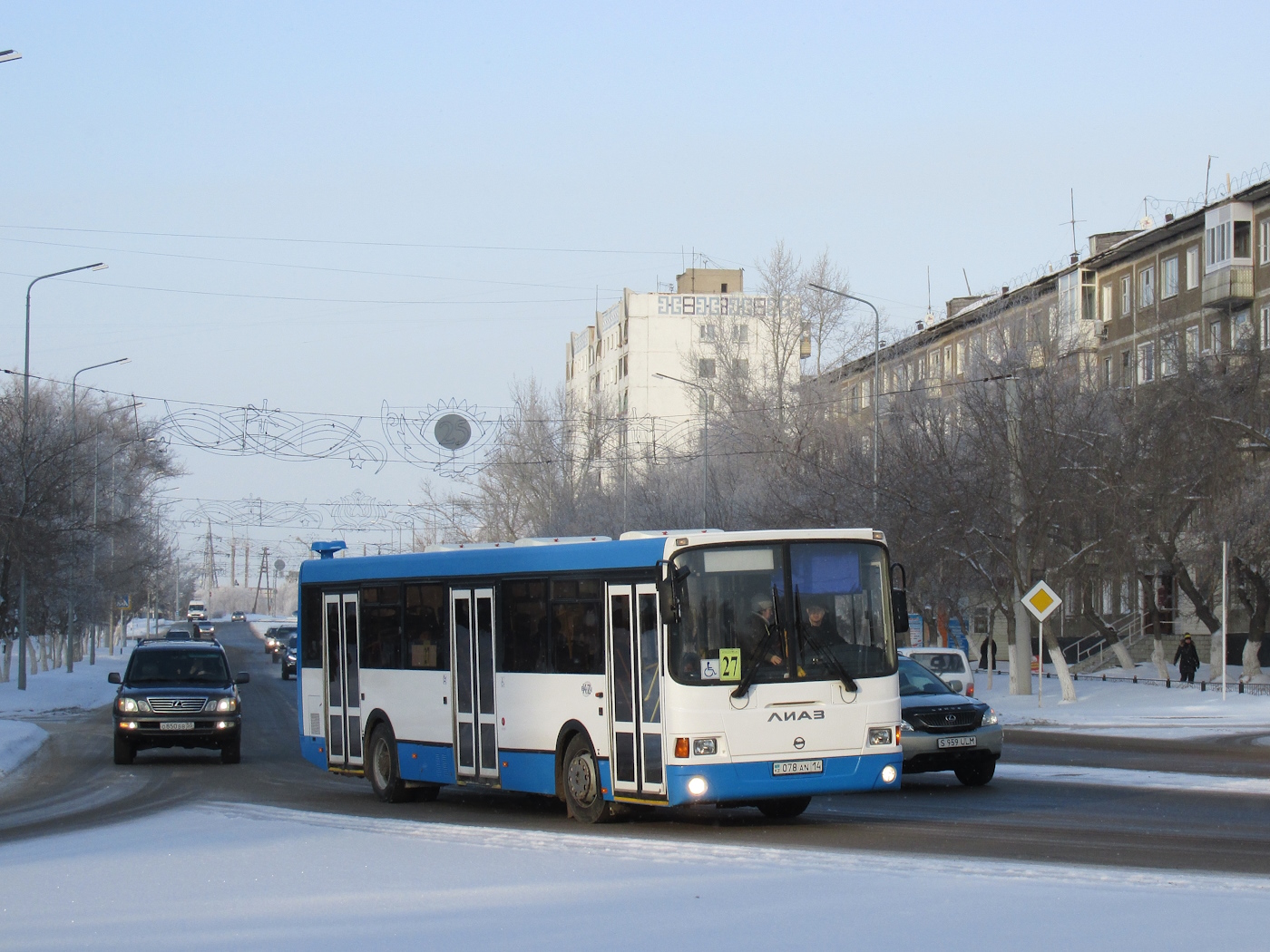 Павлодарская область, ЛиАЗ-5293.60 № 078 AN 14