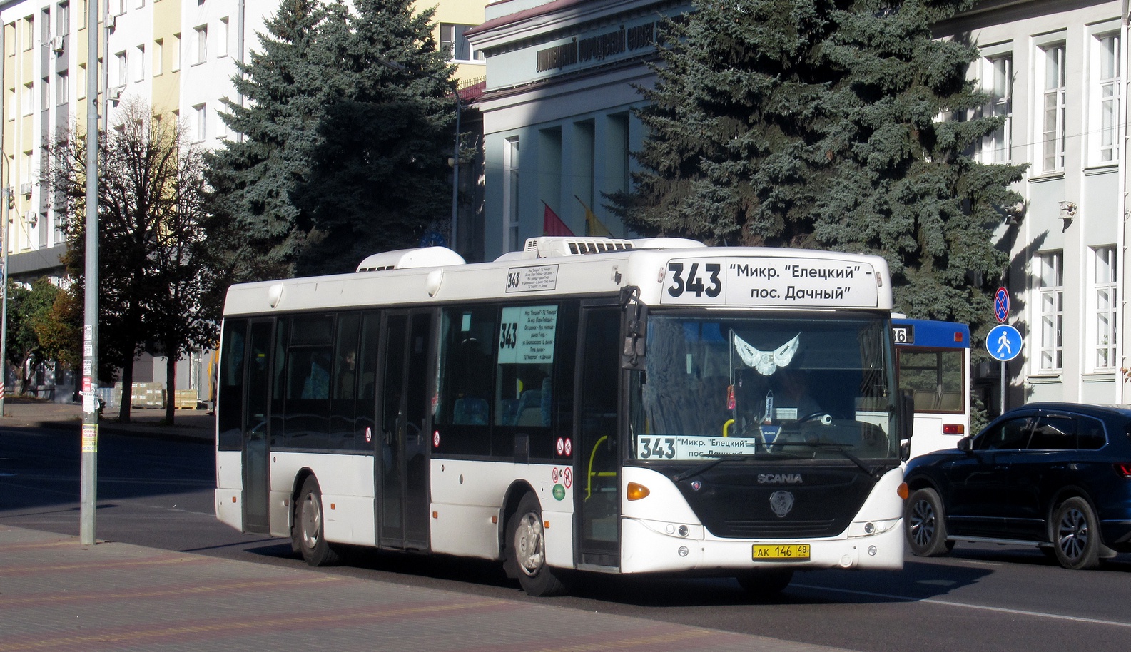 Lipetsk region, Scania OmniLink II # АК 146 48