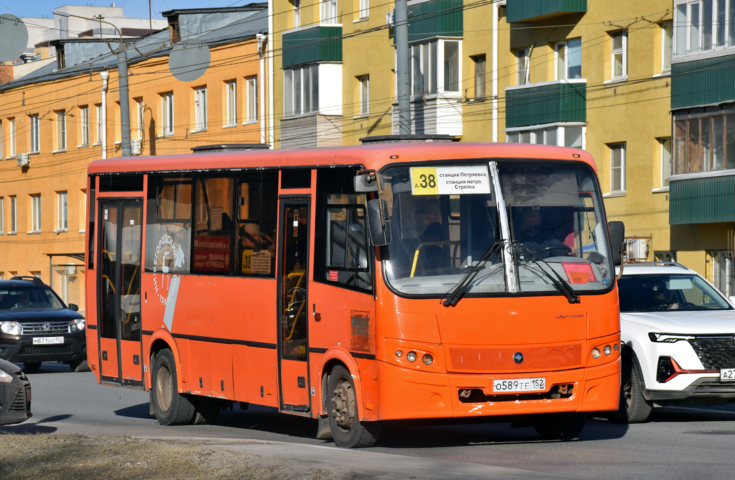 Нижегородская область, ПАЗ-320414-04 "Вектор" № О 589 ТЕ 152