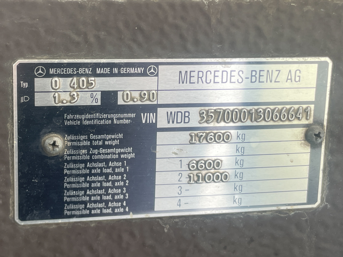 Пермский край, Mercedes-Benz O405 № К 960 ЕК 159
