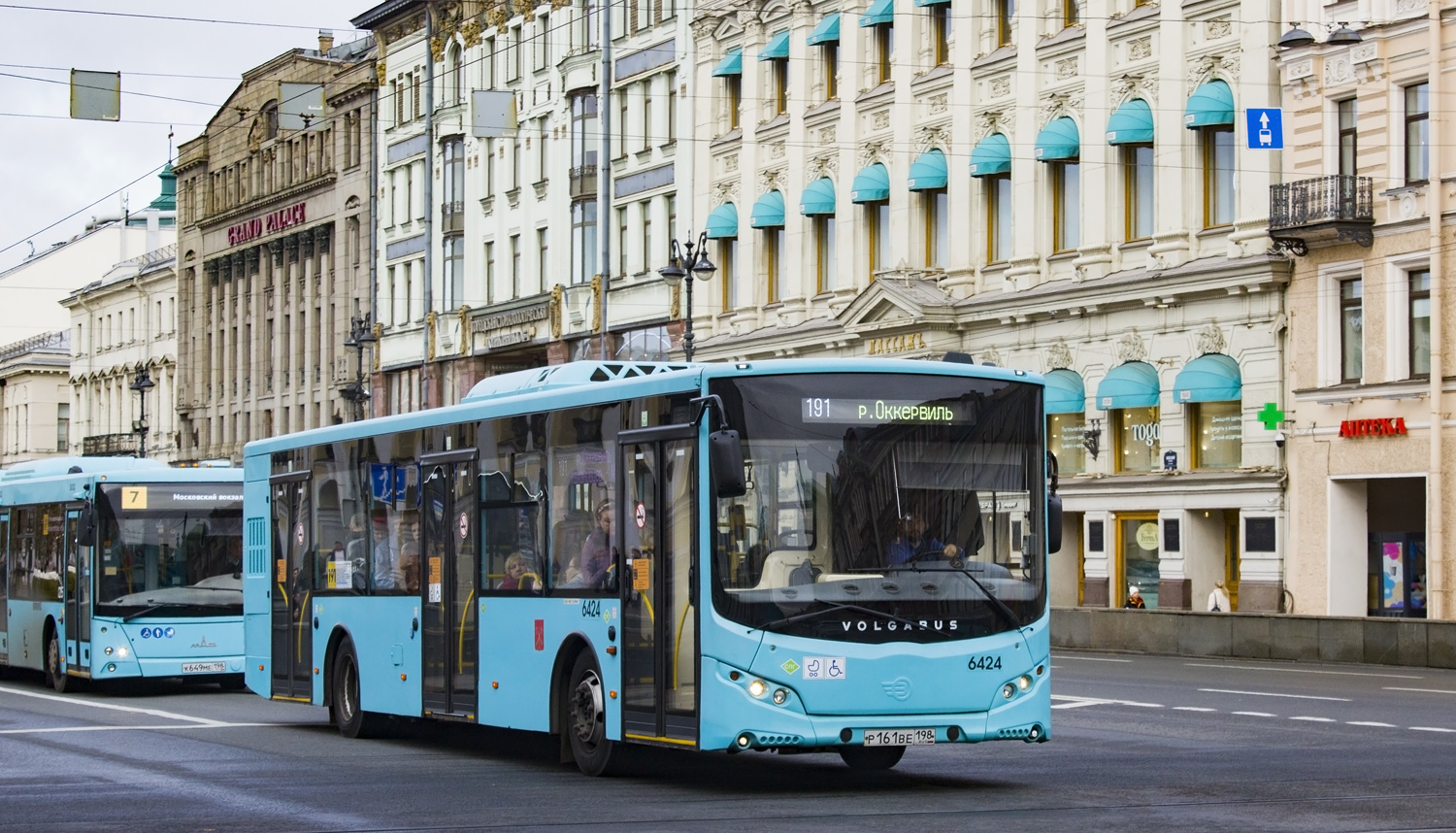 Санкт-Петербург, Volgabus-5270.G4 (LNG) № 6424