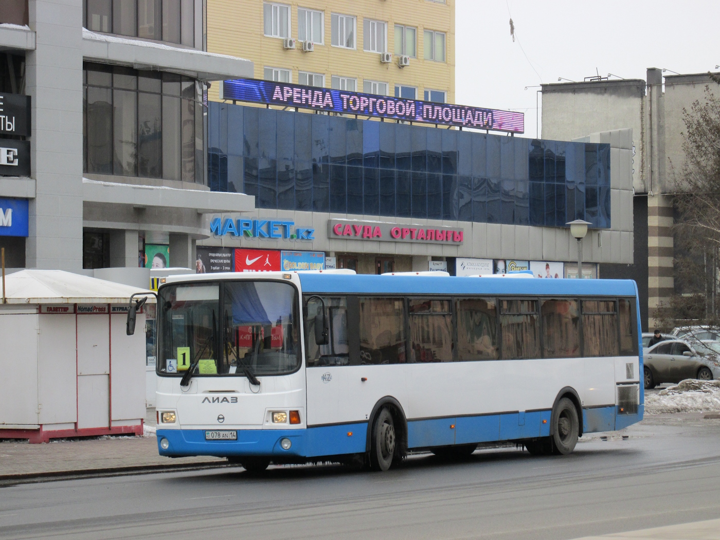Павлодарская область, ЛиАЗ-5293.60 № 078 AN 14