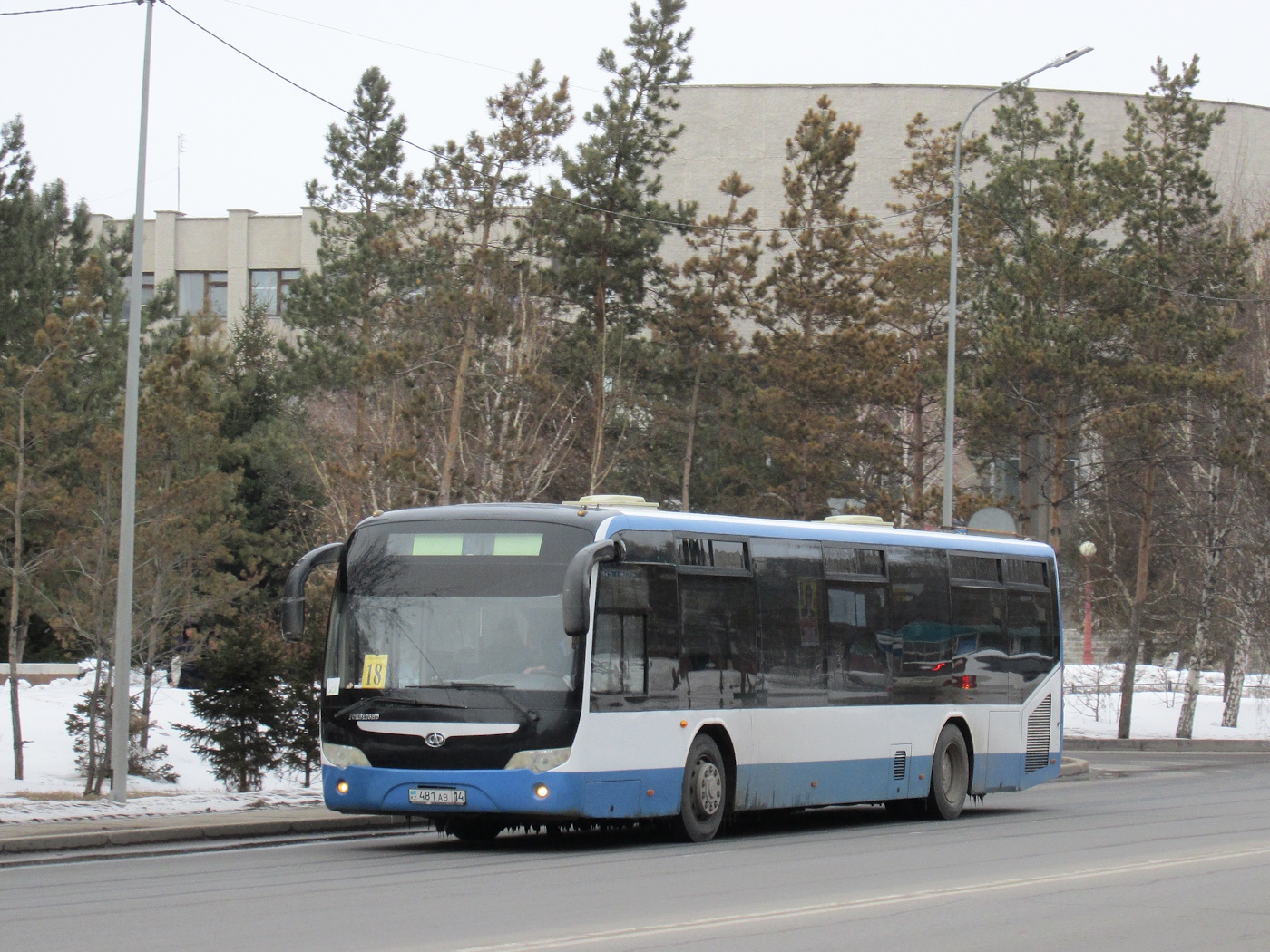 Павлодарская область, Zonda YCK6128HC № 481 AB 14