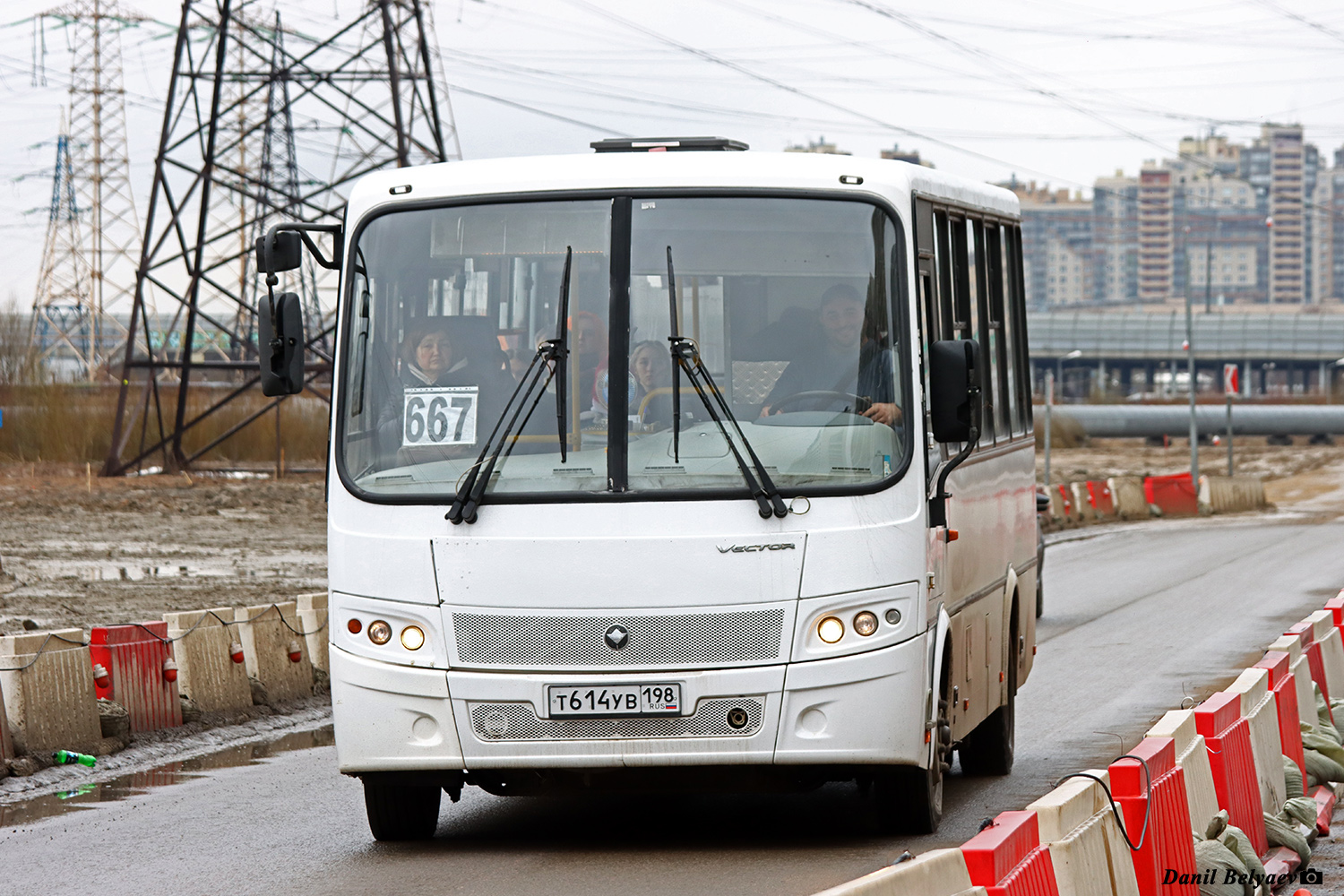 Ленинградская область, ПАЗ-320412-05 "Вектор" № Т 614 УВ 198