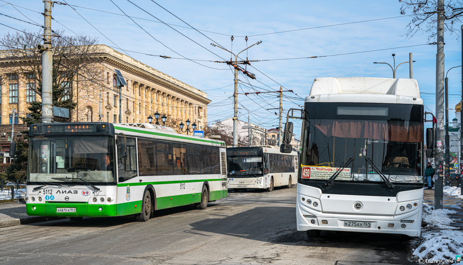 Ростовская область, ЛиАЗ-5292.60 № 5112; Ростовская область, КАвЗ-4270-70 № К 275 АХ 761