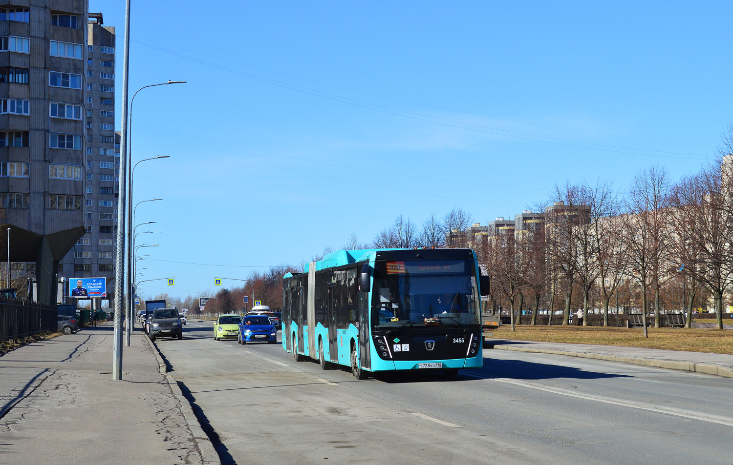 Санкт-Петербург, КАМАЗ-6299-40-5Т № 3455