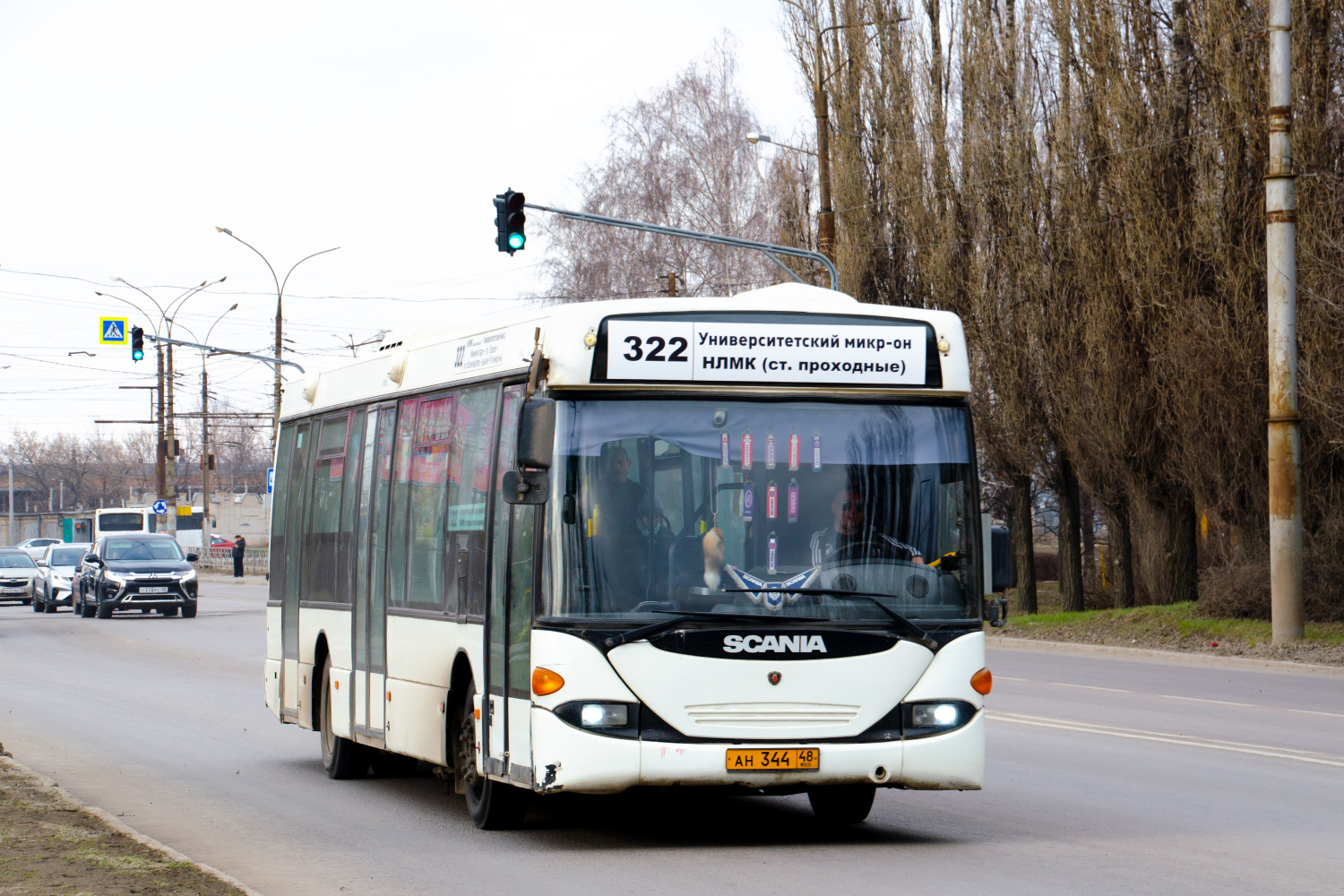 Липецкая область, Scania OmniLink I (Скания-Питер) № АН 344 48