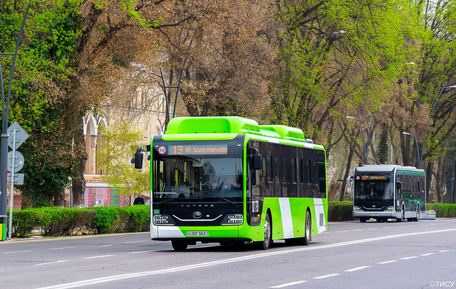 Узбекистан, Yutong ZK6126HG № 07731