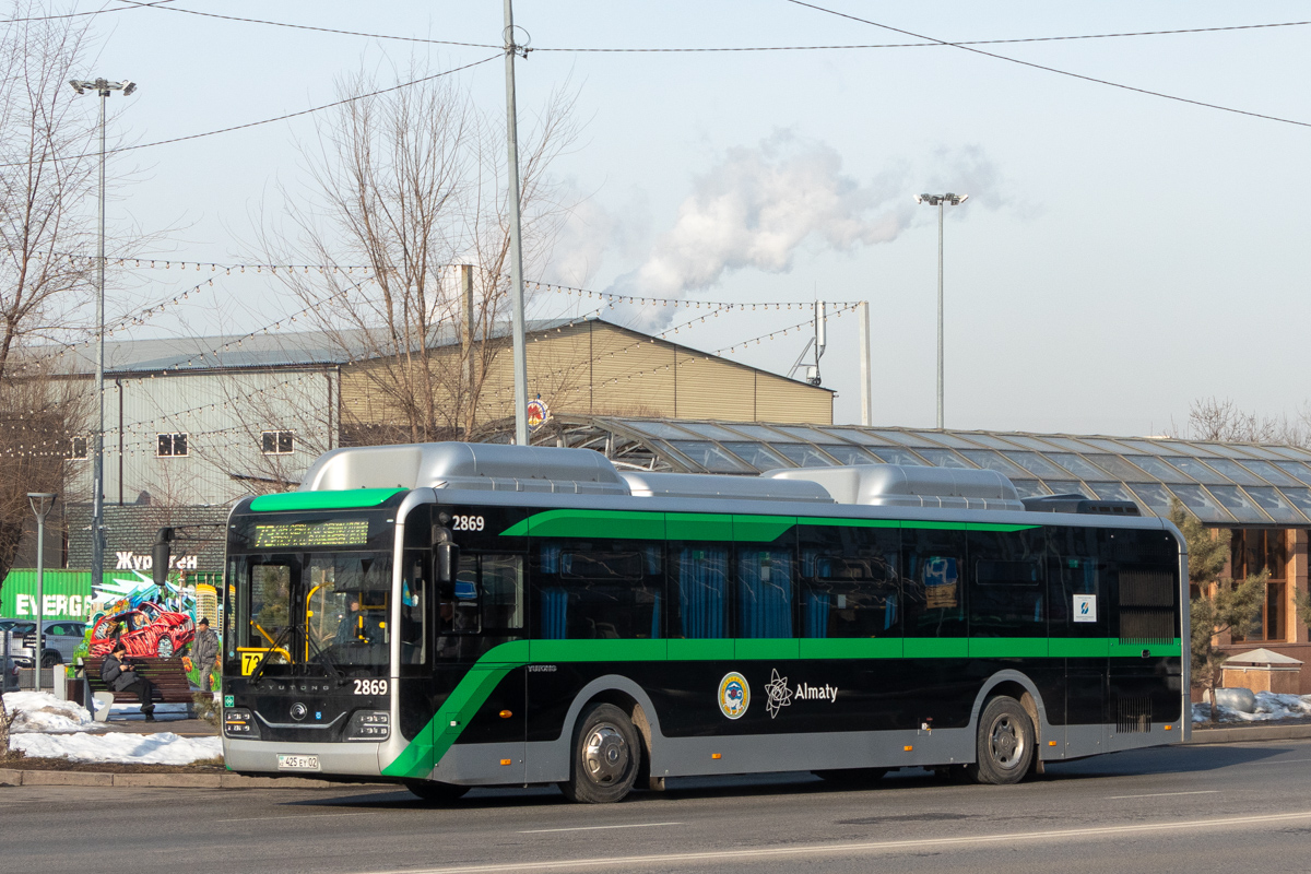 Алматы, Yutong ZK6126HG (QazTehna) № 2869
