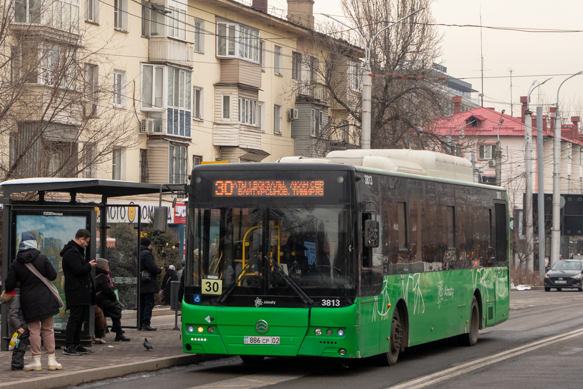Алматы, Golden Dragon XML6125CN (Hyundai Trans Auto) № 3813