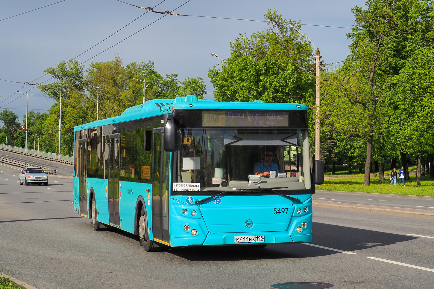 Санкт-Петербург, ЛиАЗ-5292.65 № 5497 Санкт-Петербург, ЛиАЗ-5292.65 № 5497