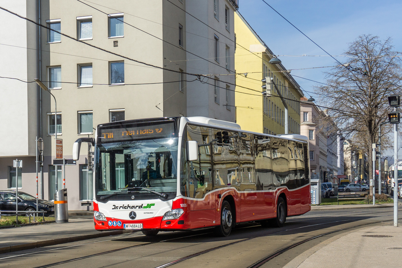 Австрия, Mercedes-Benz Citaro C2 K № 1055