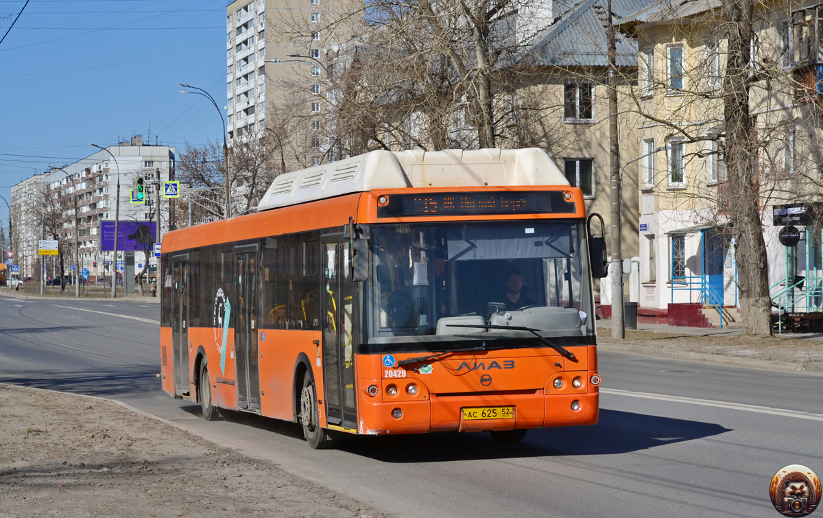 Нижегородская область, ЛиАЗ-5292.67 (CNG) № 20429
