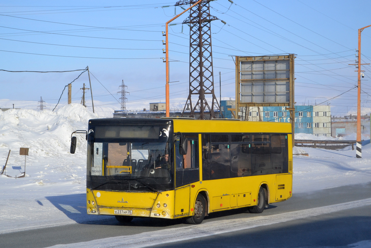 Красноярский край, МАЗ-226.063 № Е 237 НР 35