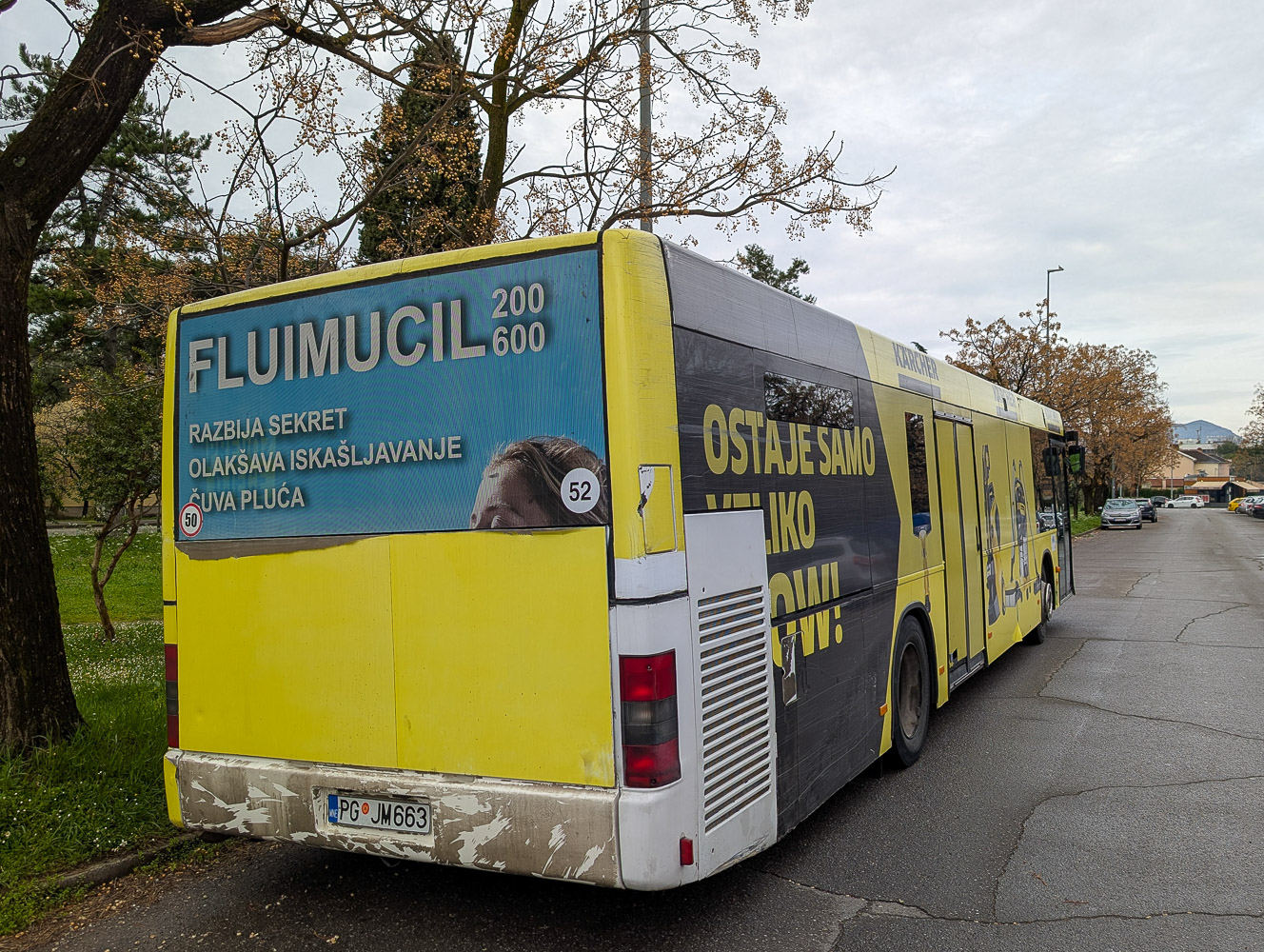 Черногория, MAN A21 NL263 № PG JM663