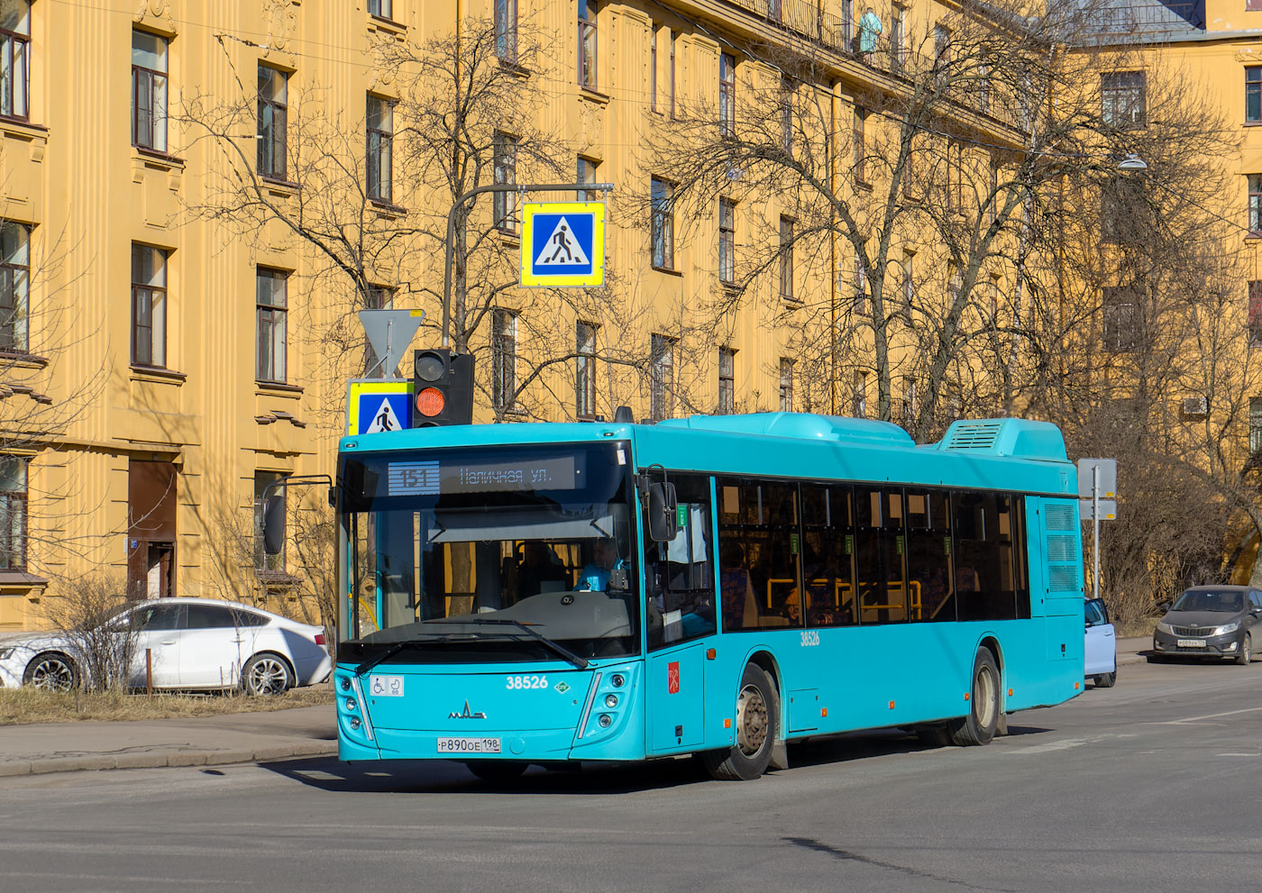 Санкт-Петербург, МАЗ-203.947 № 38526