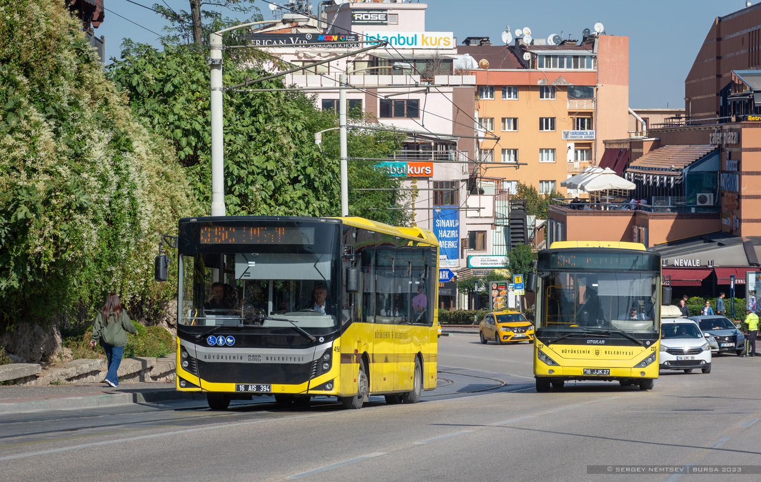Турция, BMC Neocity 8,5M № 458; Турция, Otokar Kent 290LF № 227