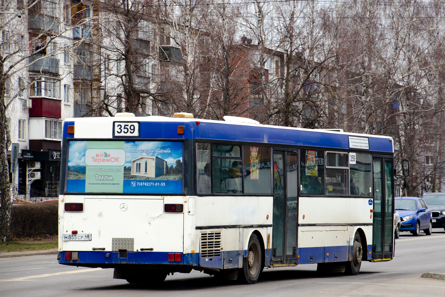 Липецкая область, Mercedes-Benz O405 № М 855 СР 48