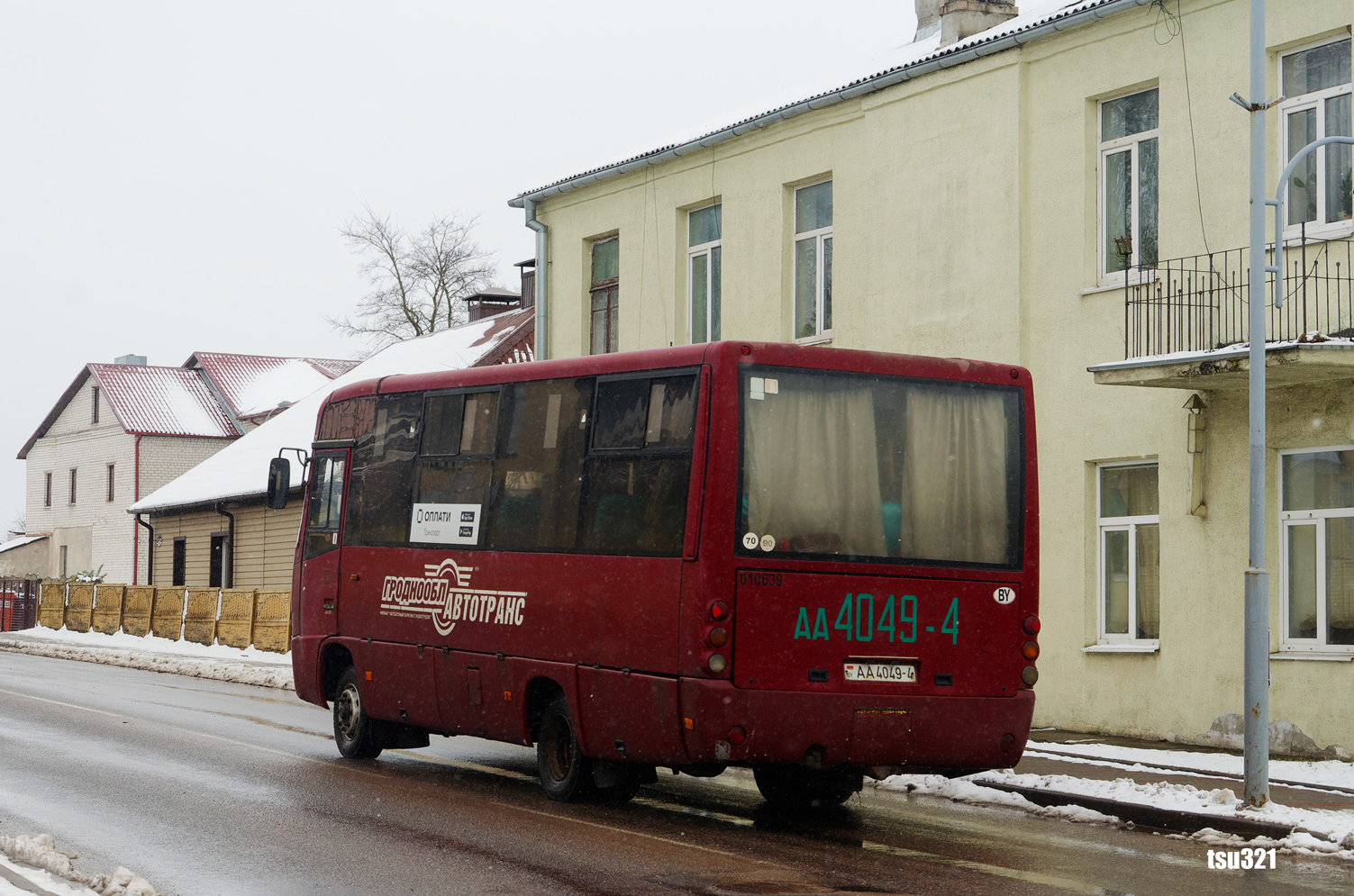 Гродненская область, МАЗ-256.170 № 010639