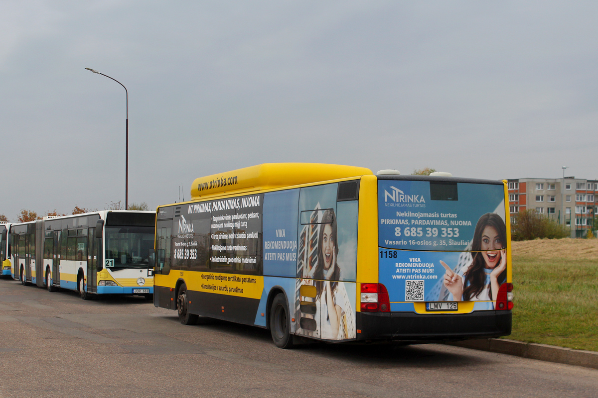 Литва, MAN A21 Lion's City NL243 CNG № 1158