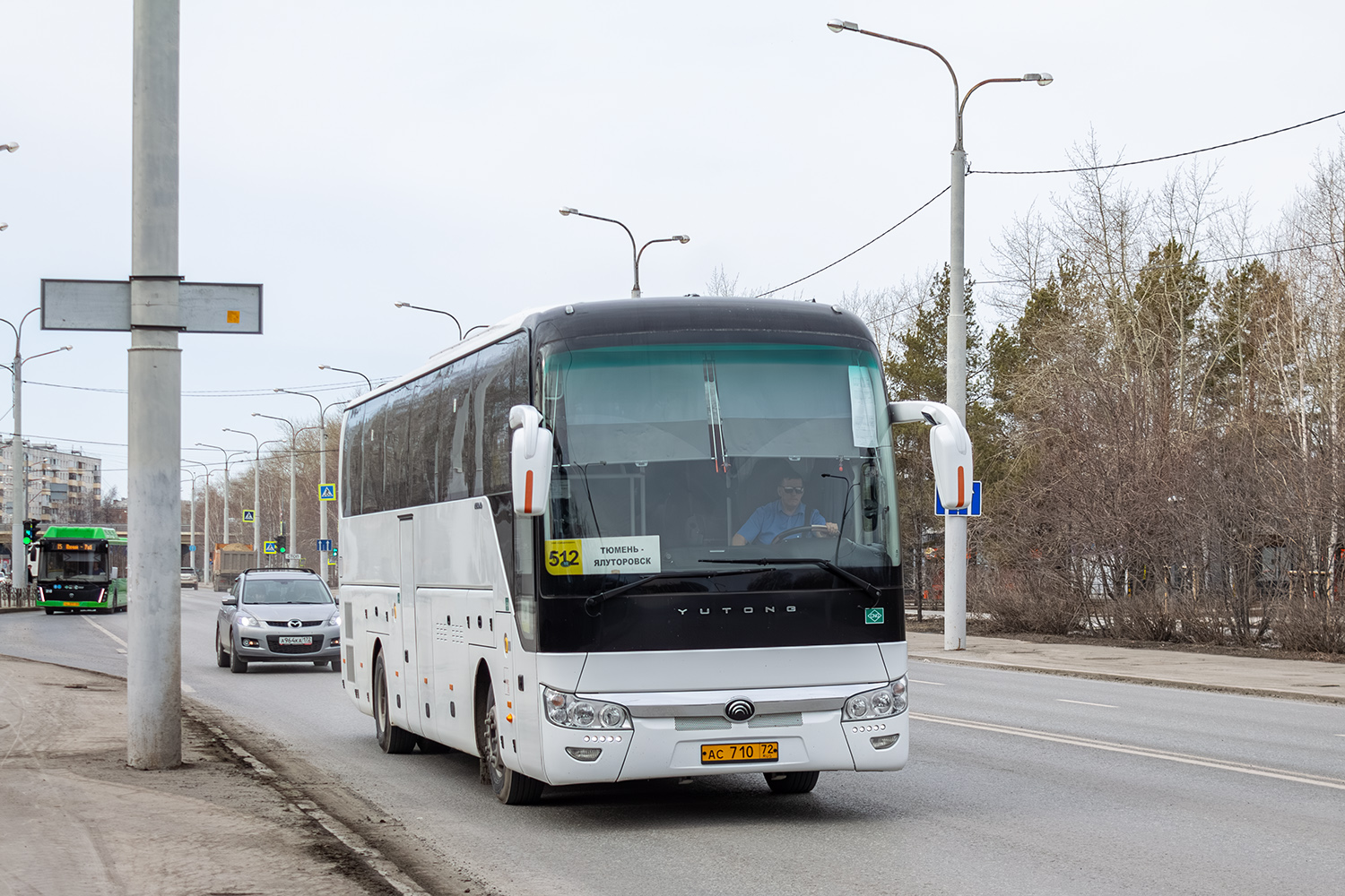 Тюменская область, Yutong ZK6122H9 № АС 710 72