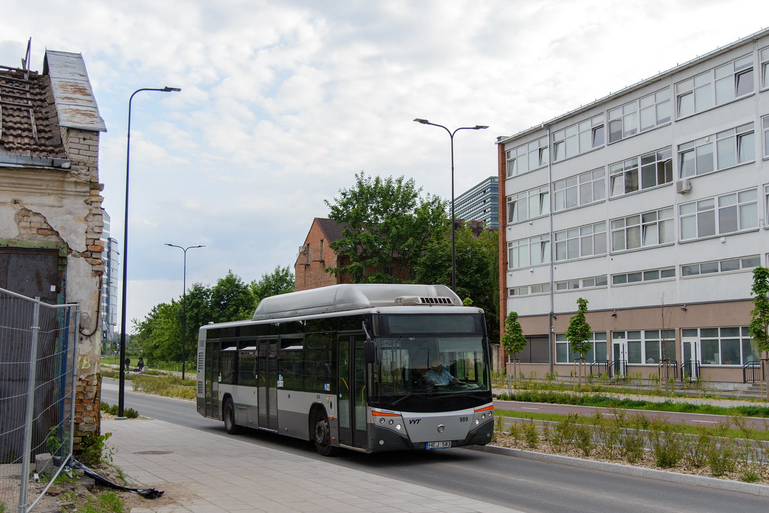 Литва, Castrosua CS.40 City Versus GNC 12 № 989