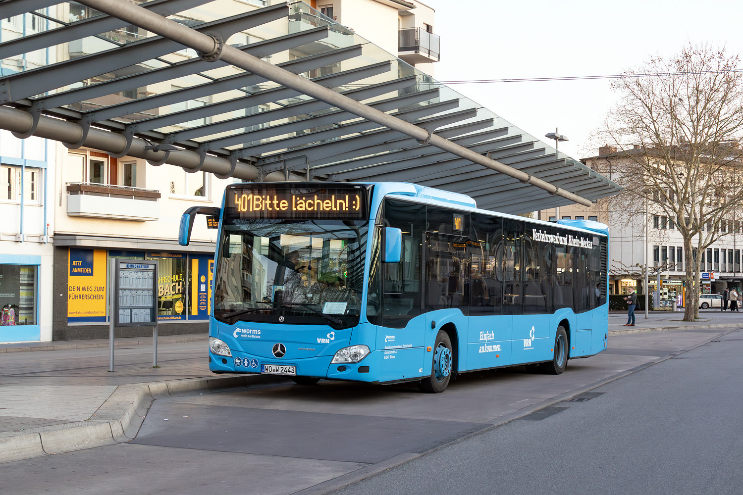 Рейнланд-Пфальц, Mercedes-Benz Citaro C2 № WO-W 2443