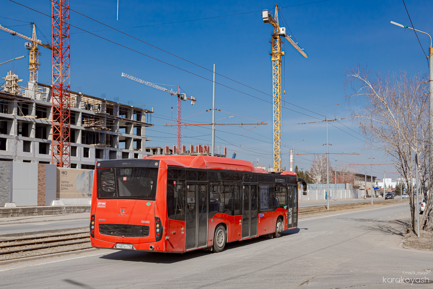 Татарстан, НефАЗ-5299-40-57 (CNG) № Р 487 АС 716