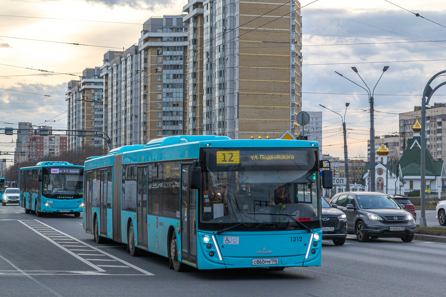 Санкт-Петербург, МАЗ-216.047 № 1212