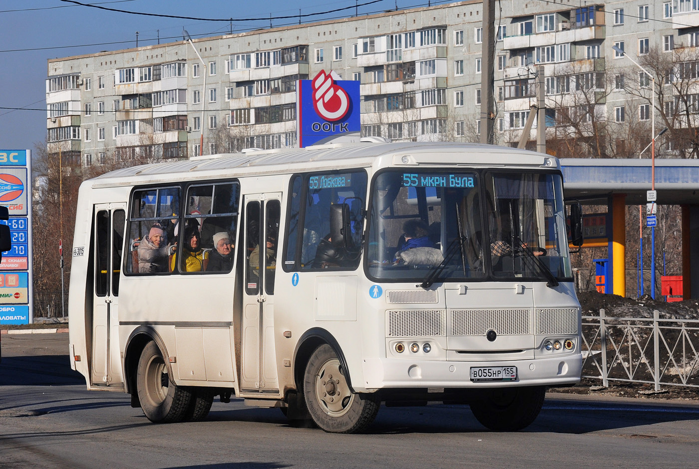 Омская область, ПАЗ-320540-04 № 3015