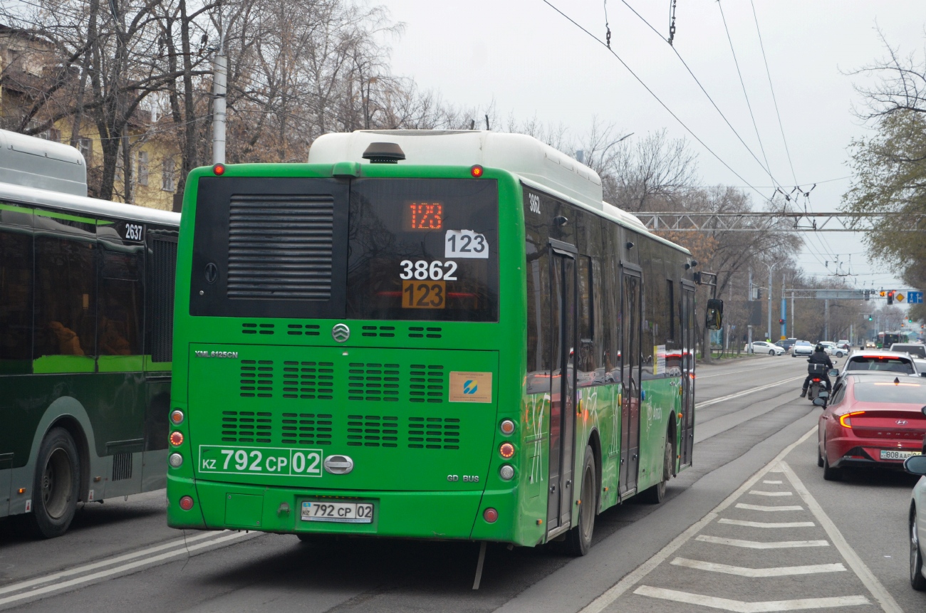 Алматы, Golden Dragon XML6125CN (Hyundai Trans Auto) № 3862
