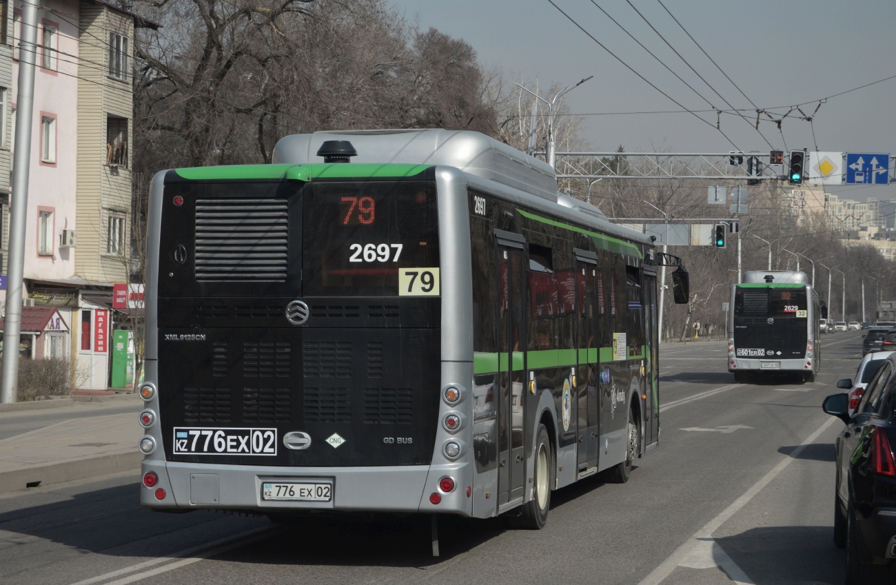 Алматы, Golden Dragon XML6125CN (Hyundai Trans Auto) № 2697