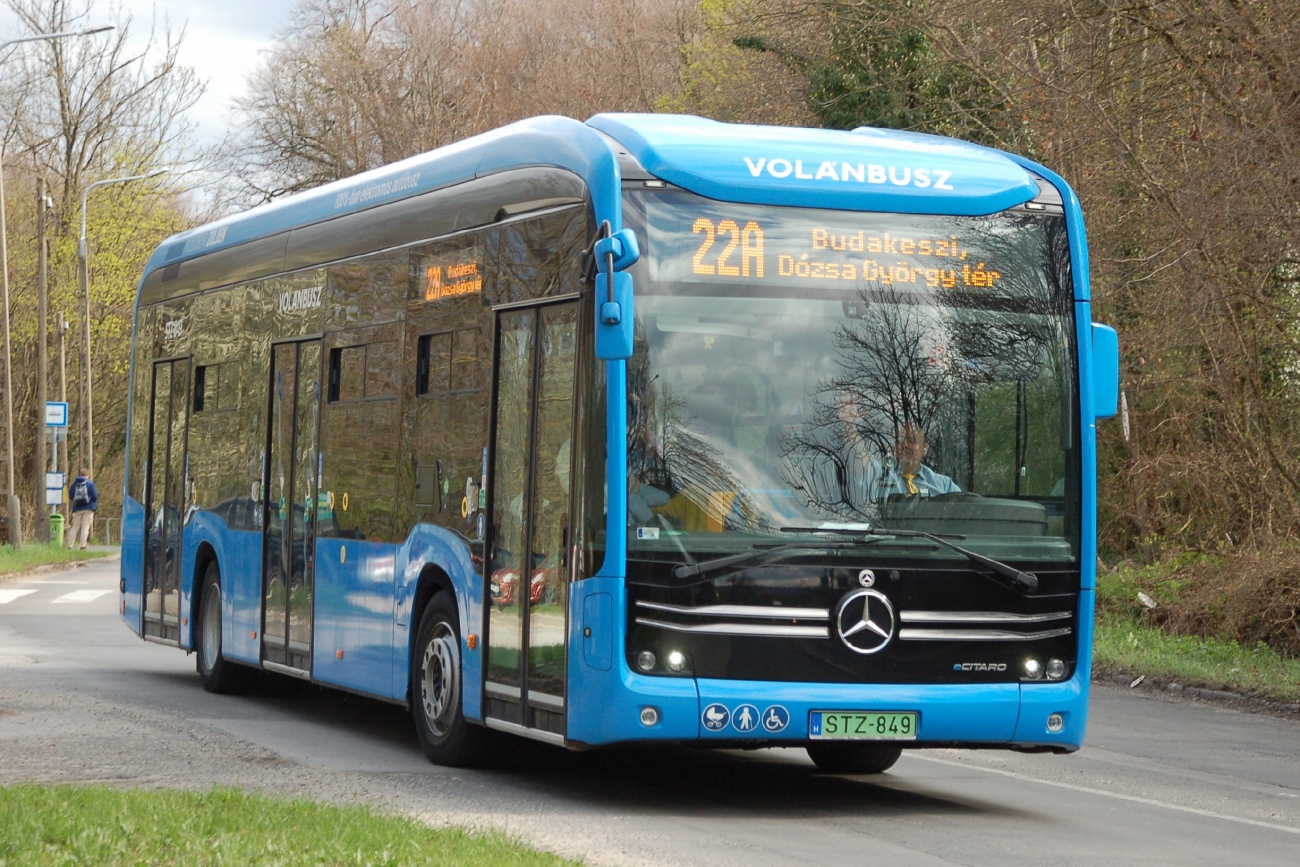 Венгрия, Mercedes-Benz eCitaro № STZ-849