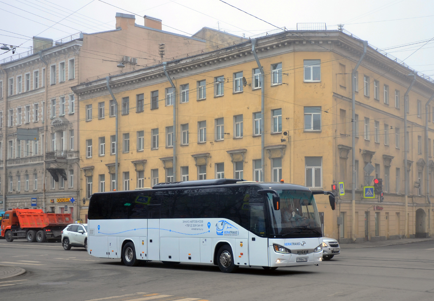 Санкт-Петербург, Higer KLQ6121LTQ № Т 398 МС 198