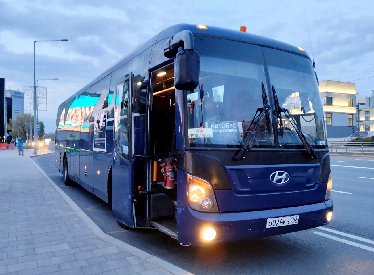 Самарская область, Hyundai Universe Space Luxury № О 024 КВ 163 Самарская область, Hyundai Universe Space Luxury № О 024 КВ 163