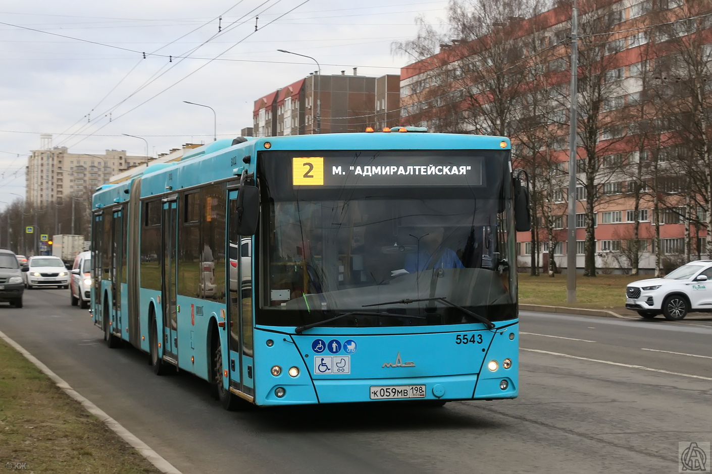 Санкт-Петербург, МАЗ-216.066 № 5543