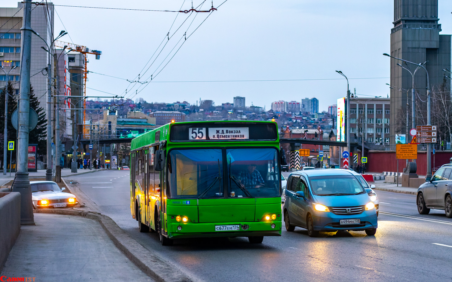 Красноярский край, МАЗ-103.476 № С 677 ЕН 124