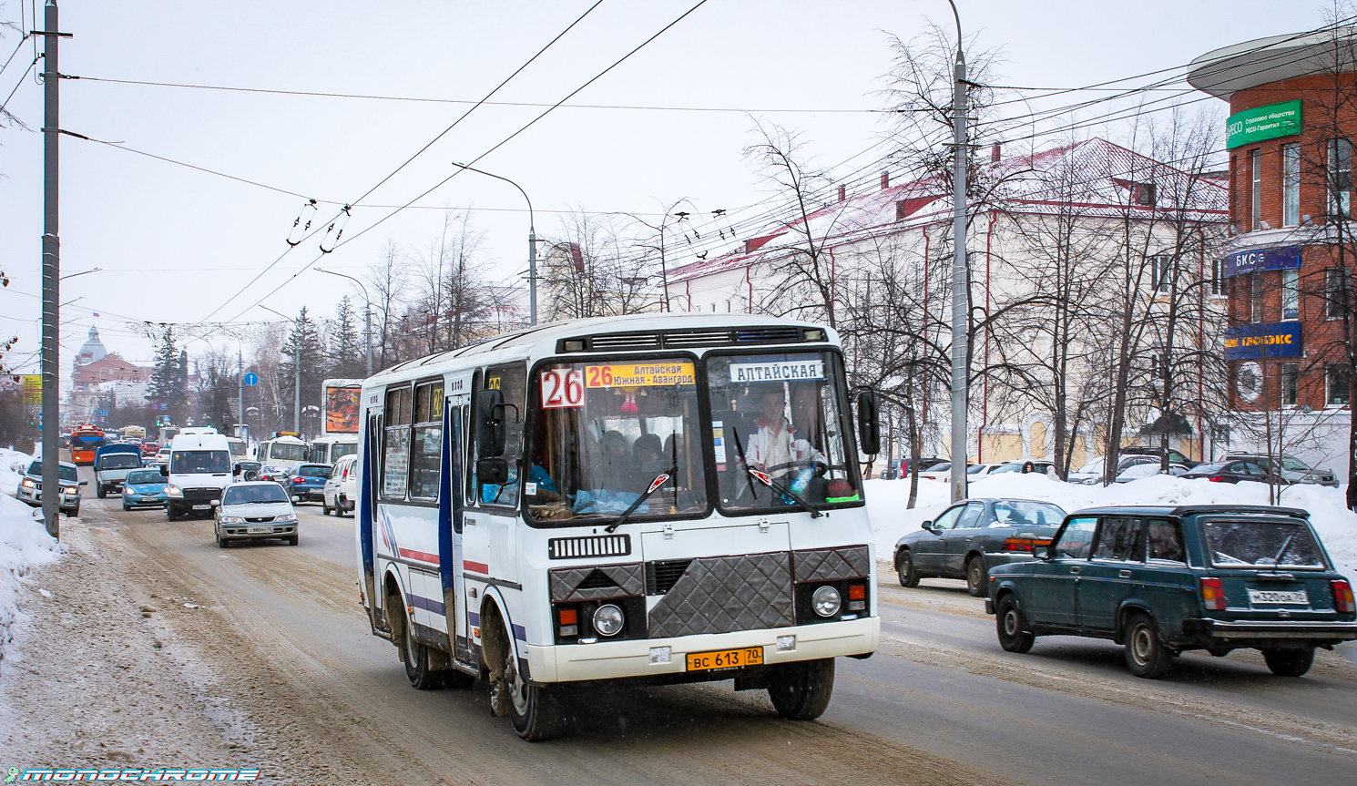 Томская область, ПАЗ-32054 № ВС 613 70