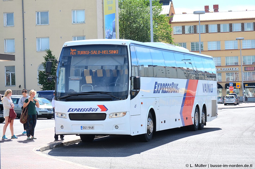Finland, Volvo 9700H NG Nr. 45